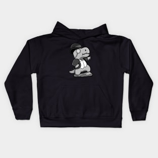 Fancy Dinosaur Kids Hoodie